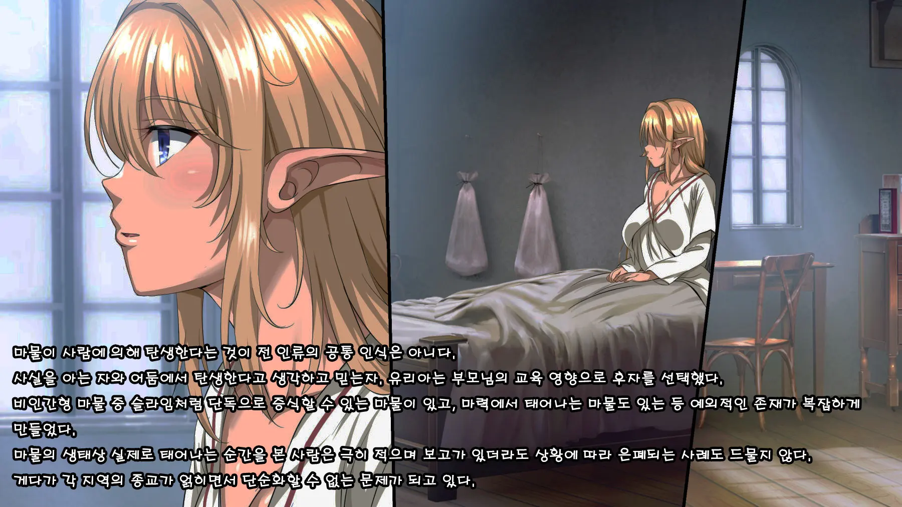 Mamono No Nie 3 ~Mitsugimono To Natta Machimusume-Tachi~ | 마물의 희생양 3 ~공물로 전락한 마을 소녀들~